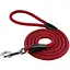 Поводок для собак Barksi Active 183х1.2 см из альпинистского шнура черно-красный - миниатюра 1