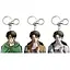 Брелок голографический 3D Атака титанов Леви Аккерман Attack on Titan Levi Ackerman 5 см - миниатюра 1