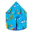 Палатка дом, каркасная, вход на завязках, окно-сетка (в ассортименте) - миниатюра 4