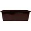 Ящик балконний MM-plast 100 см 13 л коричневий (B100-3) - мініатюра 1