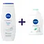 Набір: гель-догляд для душу Nivea Creme Soft 500 мл + гель для інтимної гігієни Nivea Intimo Mild Comfort 250 мл - мініатюра 1