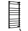 Рушникосушка електрична Heizung EU 11/55 права з терморегулятором 1160x550 мм Чорний 30412 - мініатюра 1