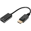 Digitus Адаптер DisplayPort > HDMI (M/F), Ultra HD, активний - мініатюра 1