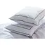 Комплект постільної білизни Ecotton Premium євро перкаль вишивка з кантом кольору капучино (25138) - мініатюра 1