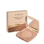 Пудра для лица водостойкая компактная Neverti Creamy Dimension (NP202), 005 Warm Beige Теплая бежевая - миниатюра 1