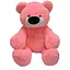 Великий ведмедик Alina Бублик 140 см рожевий - мініатюра 1