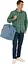 Сумка для ботинок Thule RoundTrip Boot Bag 35L (Mid Blue) 3205323 (TH 3205323) - миниатюра 2