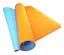 Коврик для йоги и фитнеса U-POWEX TPE Yoga mat Orange/Blue (183х61х0.6) (UP_1000_TPE_Or/Blue) - миниатюра 1