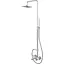 Душова система Kohlman Foxal chrome з термостатом QW274F, Хром - мініатюра 1