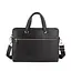 Сумка для ноутбука и документов кожаная черная Tiding Bag 9157 с 2 ручками - миниатюра 2