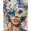 Алмазная мозаика "Лепестки Взгляда" art_selena_ru AMO20222, 40х50 см - миниатюра 1
