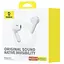 Бездротові навушники Baseus Bowie E13 True Wireless Earphones, BT5.3, 40mAh, 400mAh, 6h, White A00059701217-Z1 - мініатюра 6