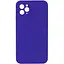 Чохол Epik Silicone Case Square Full Camera Protective AA NOLOGO для Apple iPhone 11 Pro 5.8 Фіолетовий/Ultra Violet - мініатюра 1