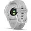 Гибридные смарт-часы Garmin vivomove Trend Silver с силиконовым ремешком - миниатюра 2