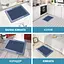 Диатомитовый коврик Aquarius Home для ванной и кухни Суперпоглощающий 50х120 см Голубой - миниатюра 7