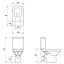 Унитаз-компакт 559 Cersanit Carina New CleanOn 011 3/6 с сиденьем duraplast Soft Close K31-050 - миниатюра 3