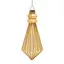 Елочное украшение "Золотая сосулька" 8,5*16 см, YQ1453898 - миниатюра 1
