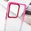 Чехол Epik TPU+PC Fresh sip series для Xiaomi Redmi Note 12 4G Бирюзовый / Розовый - миниатюра 5