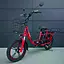 Електровелосипед Green Giant U18" 600W 48V 18Ah + вантажний посилений багажник червоний - мініатюра 2