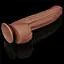 Фаллоимитатор LoveToy Sliding-Skin Dual Layer Dong King Sized 31 см коричневый - миниатюра 4