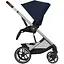 Коляска Cybex Balios S Lux SLV Ocean Blue с бампером темно-синяя (524001187) - миниатюра 4