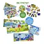 Дитяча м'яконабивна розвиваюча книжка "Тварини" МС 070301-03, 7 сторінок 42 тварини - мініатюра 3