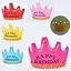 Аксессуар для волос корона Happy Birthday, свет 3 режима (в ассортименте) - миниатюра 2