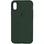 Чохол Epik Silicone Case Full Protective AA для Apple iPhone XS Max 6.5 Зелений/Cyprus Green - мініатюра 1