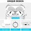 Чехол AhaStyle Silicone Case для Apple AirPods 4 Transparent Glitter (CP-WG164-CGR) [133822] - миниатюра 3
