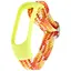 Ремешок Braided Buckle Enhanced Mi Band 3/4/5/6/7 Lime Оранжевый - миниатюра 1