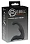 Стимулятор простати Rebel Mens Gear Rechargeable, 14.3 см чорний - мініатюра 1