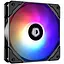 Вентилятор 120 мм ID-Cooling TF-12025-PRO Reverse чорний 120x120x25 мм ARGB 500~1800±10% об/хв 15.2-35.2 дБ 82.5CFM - мініатюра 1