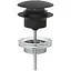 Донний клапан Grohe Click-Clack 29510KF0, Чорний матовий - мініатюра 1