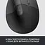 Мышка Logitech Lift Vertical Ergonomic Wireless/Bluetooth for Business Graphite (910-006494) - миниатюра 3
