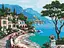 Картина по номерам на подрамнике Brushme Итальянская набережная - миниатюра 1
