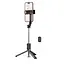 Селфи-монопод Hoco Master detachable tripod selfie stick DY01 BT4.2, 106 сm - миниатюра 1