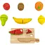 Іграшкові продукти Viga Toys Нарізані фрукти з дерева (44539) - мініатюра 1