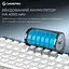 Клавиатура игровая механическая GamePro MK-285-WH Asgard Ragnar Keychron Super Red Switch Bluetooth 5.2/2.4 ГГц/USB White - миниатюра 12