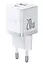 Зарядний пристрій Baseus Palm Fast Charger Type-C+USB 20W white (P10111608213-00) - мініатюра 3