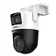 IP PTZ-відеокамера з WiFi 6 5Mp+5Mp Dahua DH-P5D-5F-PV f=2.8mm+6mm, ІЧ+LED, з мікрофоном (99-00022237) - мініатюра 2
