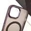 Чохол Epik TPU+PC Lily with MagSafe для Apple iPhone 15, 6.1 Dark Purple - мініатюра 5