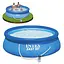Басейн наливний 28122 NP Intex фільтр-насос, розміром 305х76 см, об'єм 3854 л (6941057400112) - мініатюра 1