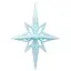 Елочная игрушка MIS LT Ромб малый 11х11х14 см голубой - миниатюра 1