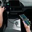 Зарядное устройство в автомобиль с FM-модулятором Baseus Enjoy Car Wireless MP Charger black (CCLH-01) - миниатюра 3