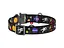 Ошейник для животных WAUDOG Nylon с QR паспортом NASA металлическая пряжка-фастекс S (5119) - миниатюра 2
