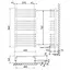 Полотенцесушитель водяной Heizung WU 15/45 860х450 - миниатюра 6