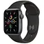 Apple Watch SE GPS 40мм Space Gray Aluminum Case w. Black Sport B. (MYDP2) - мініатюра 1