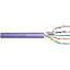 Digitus Кабель CAT 6 U-UTP, 100m, AWG 23/1, LSZH-1, фиолетовый - миниатюра 1