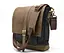Чоловіча сумка через плече парусину+шкіра TARWA 33х27.5х8 см sum0028353 - мініатюра 1