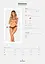 Трусики Obsessive Chemeris crotchless panties XS/S - мініатюра 7